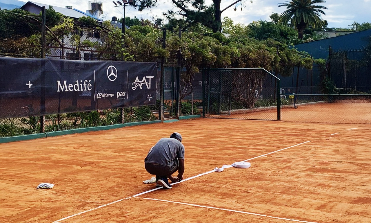 l'aviron mantenimiento cahcha de tenis