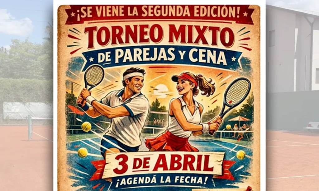 torneo de tenis mixto L'Aviron