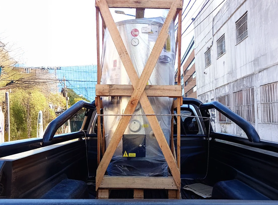 nuevo termotanque en L'Aviron