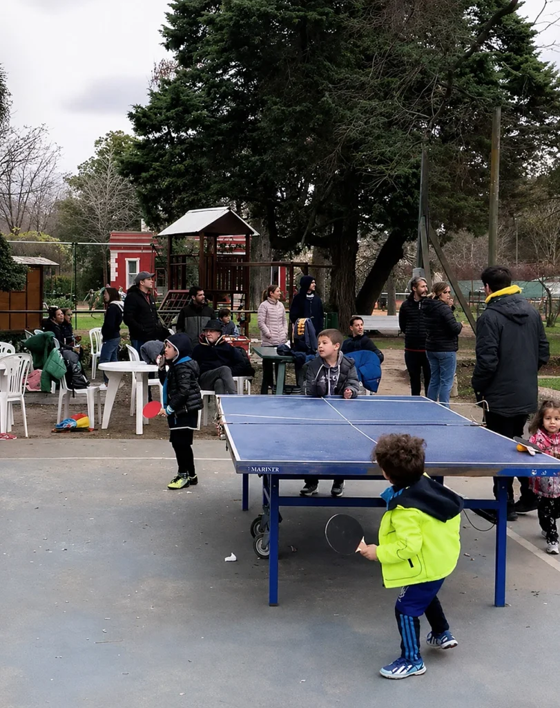 Festejo del día de la niñez en L'Aviron