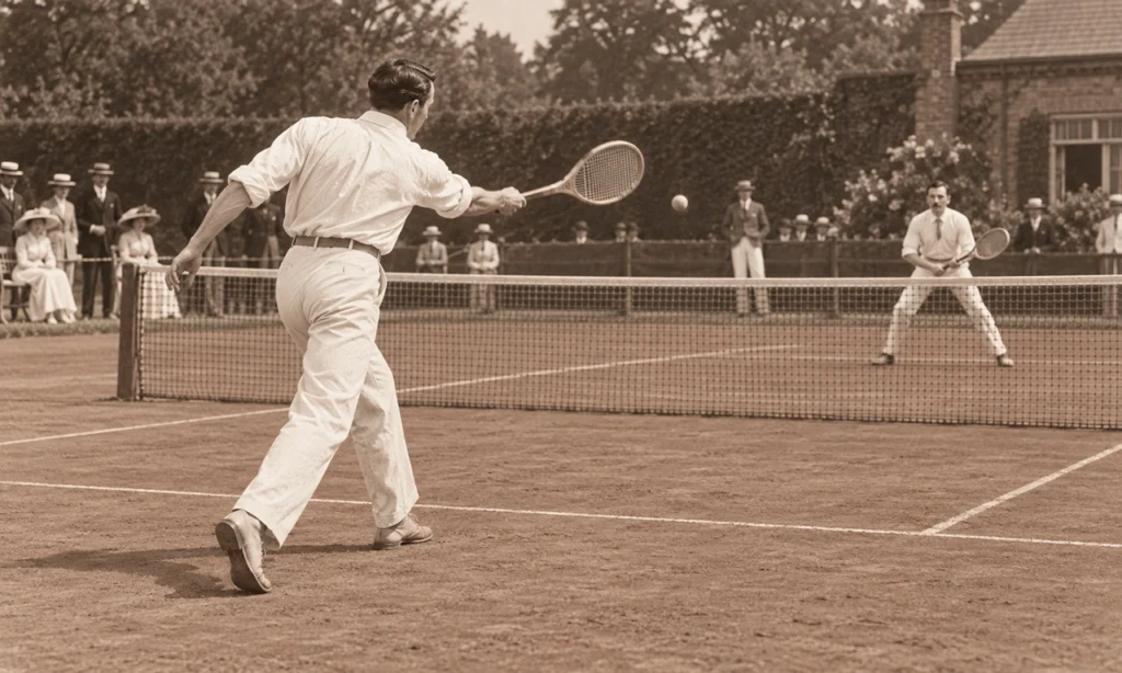 origenes del tenis moderno -L'Aviron